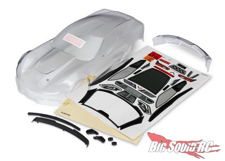 traxxas corvette body