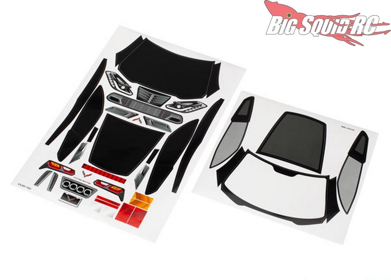 traxxas corvette body