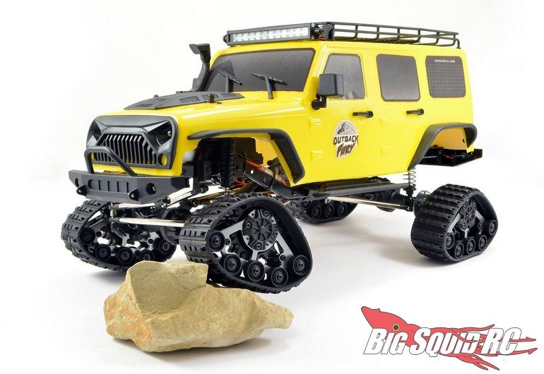 Rc crawler snow tracks top