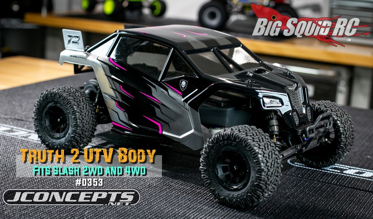 JConcepts UTV Fun with the Traxxas 2wd Slash Big Squid RC RC