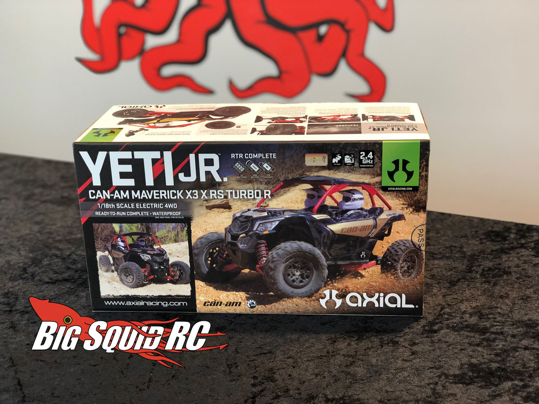 Axial Yeti Jr. Can-Am Maverick X3 1/18 RTR 4WD Electric Rock Racer