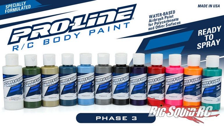 PRO-LINE RC BODY PAINT PHASE 3