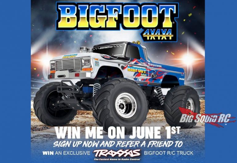 Special Edition Bigfoot 4x4x4 R/C Monster Truck Traxxas Giveaway