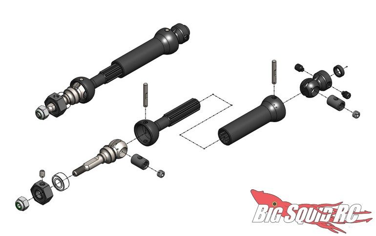 MIP X-Duty Front CVD Kit for the Traxxas Fiesta ST Rally