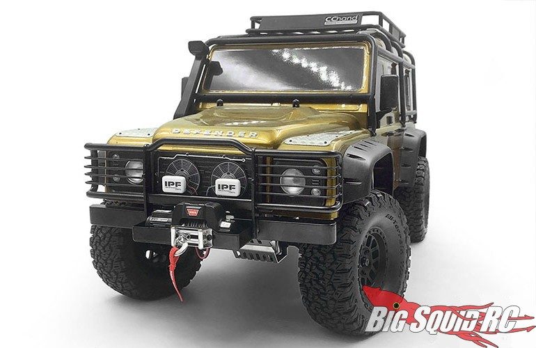 RC4WD Camel Bumper Winch Mount IPF Lights Traxxas TRX-4 Land Rover Defender