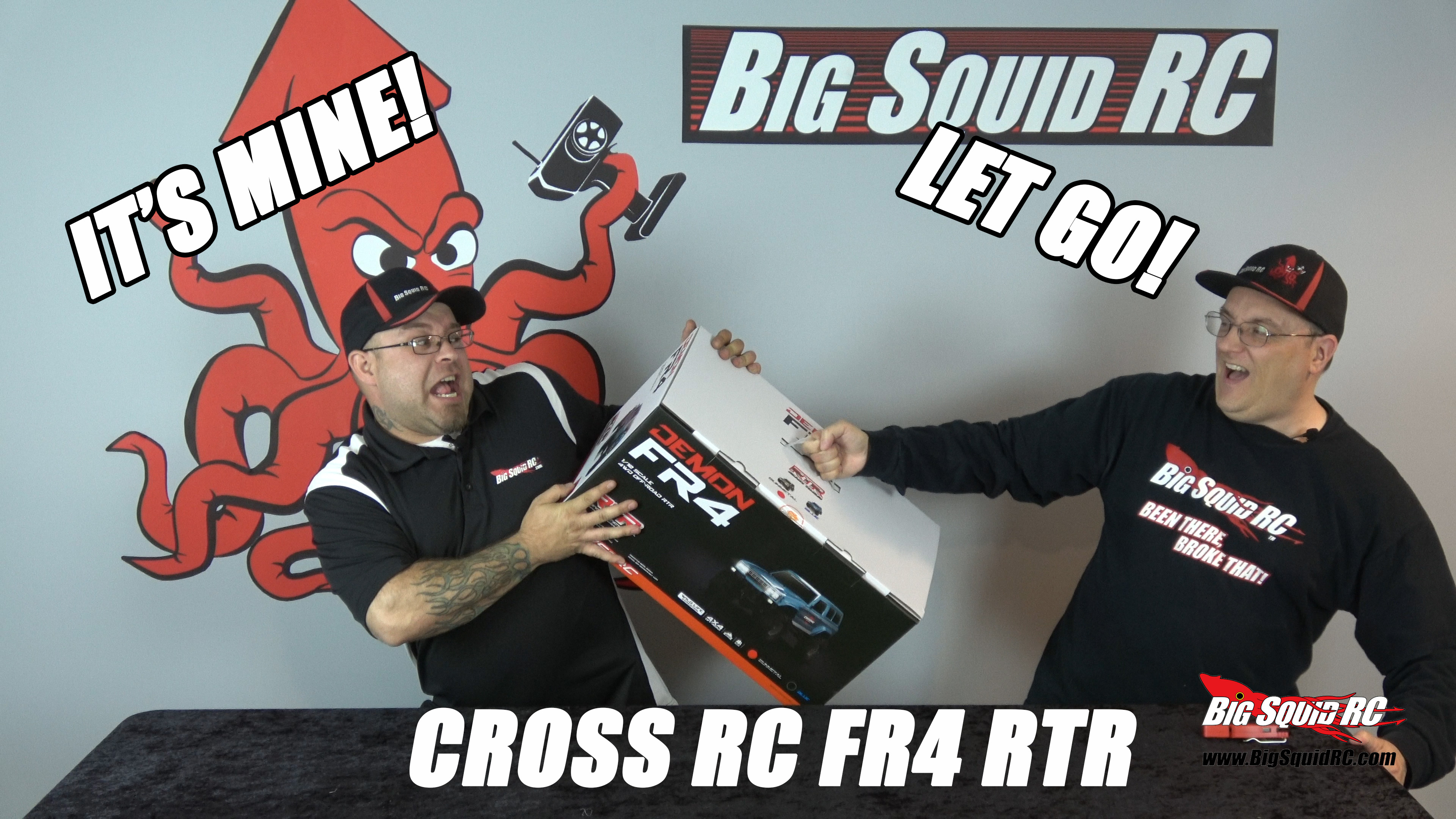 Unboxing rc truck top
