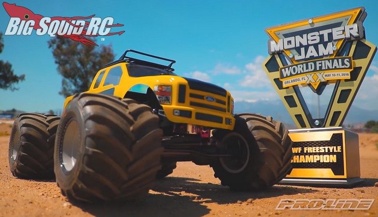 Pro-Line Decimator Monster Truck Tire Video