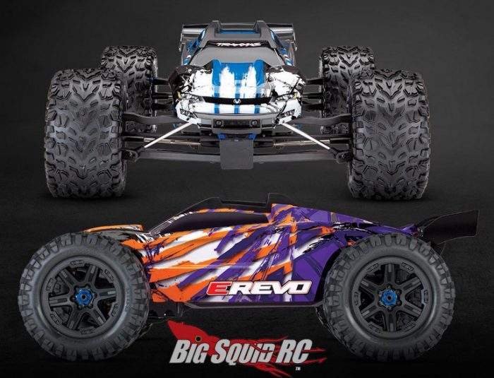 Traxxas E-Revo 1:16 4X4 Monster Truck - Blue (+ TQ 2-ch/XL
