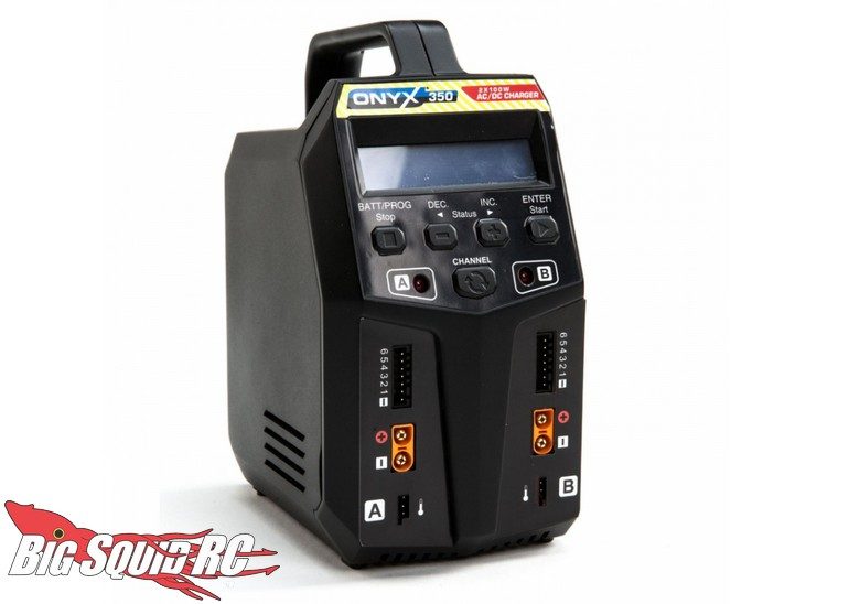 Onyx 350 AC DC 2 x 100 Battery Charger RC