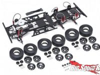 Team Raffee RC Defender D130 6x6 Chassis Kit