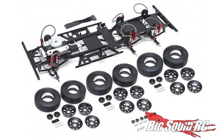 Team Raffee RC Defender D130 6x6 Chassis Kit