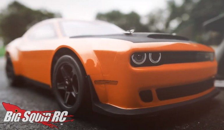 Kyosho 2018 Dodge Challenger SRT Demon Go Mango