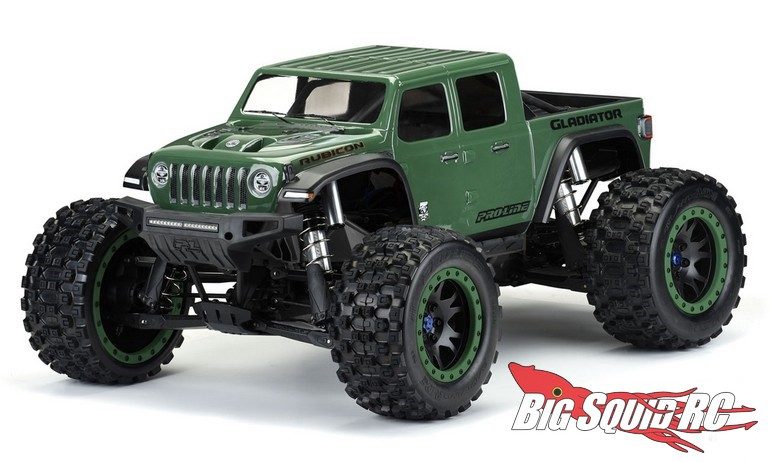 Pro-Line Jeep Gladiator Rubicon Clear Body Traxxas X-Maxx