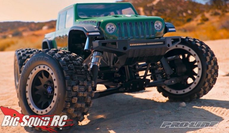 Pro-Line Jeep Gladiator Rubicon Body Traxxas X-Maxx Video