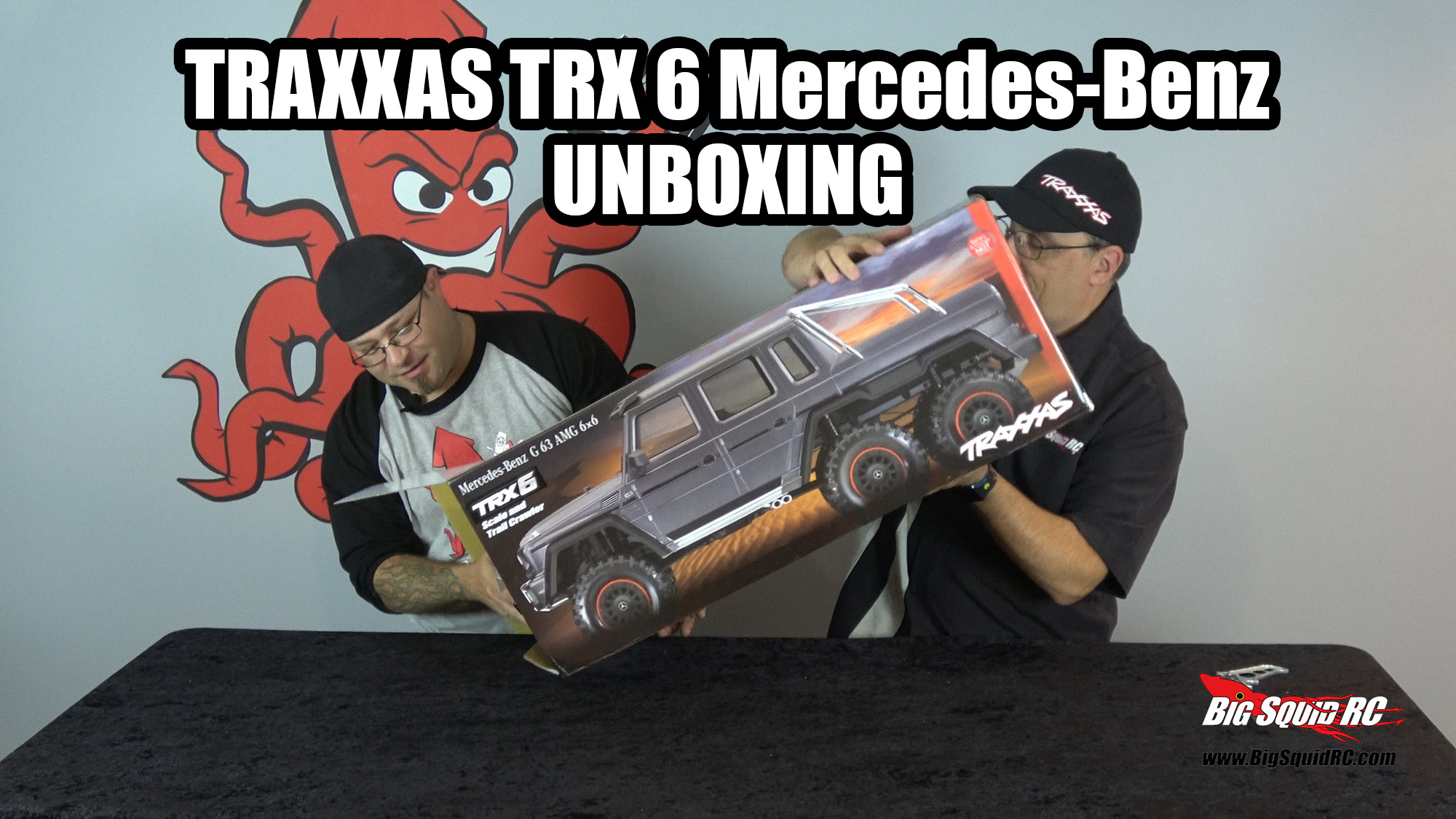 Traxxas Trx 6 Mercedes Benz 66 Unboxing Video Big Squid