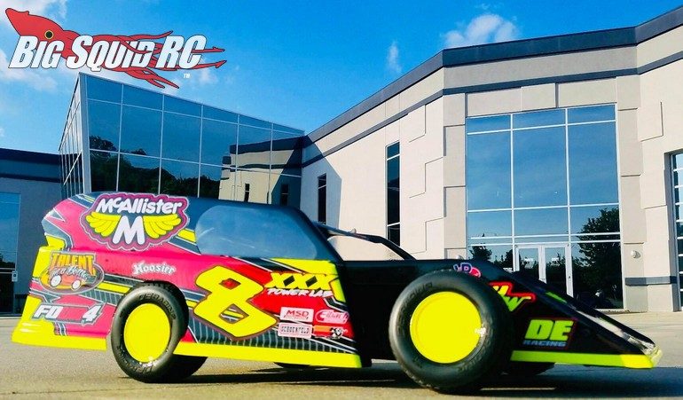 McAllister Racing High Side Tickler Midwest Modified RC Body