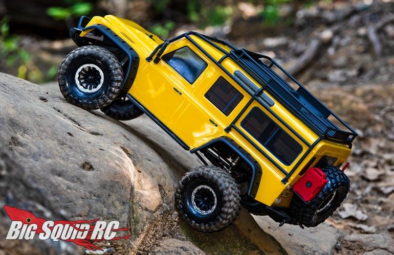 Traxxas TRX-4 Land Rover Defender Yellow