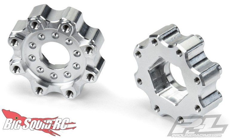 Pro-Line 8x32 17mm Aluminum Hex Adapters