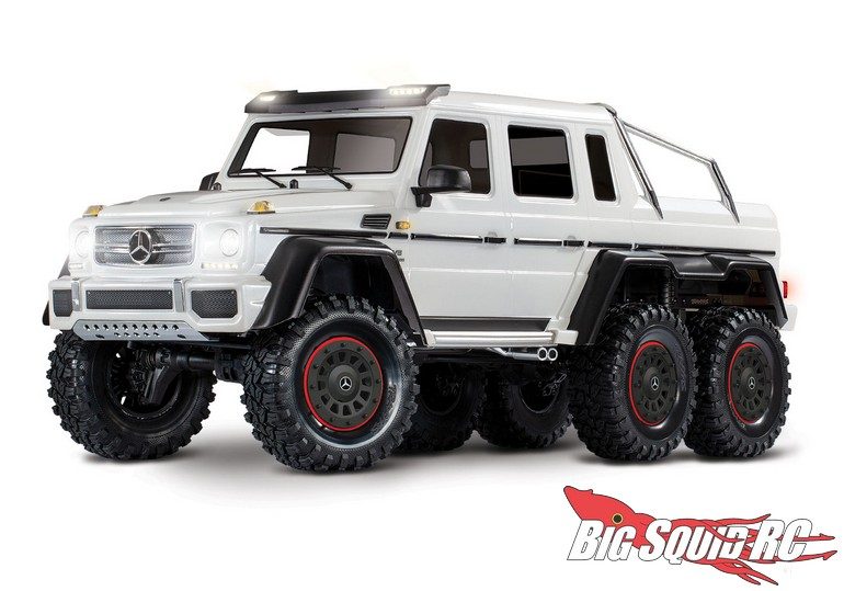 Traxxas TRX-6 Mercedes White