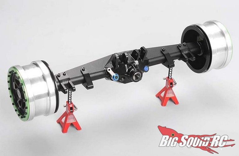 D90 RC4WD Alloy-Front Axle Rear Axle W/ Differential Lock For 1/10 RC Crawler RC 4WD 