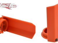 RPM Orange Shock Shaft Guards Traxxas X-Maxx