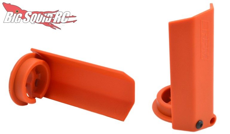 RPM Orange Shock Shaft Guards Traxxas X-Maxx