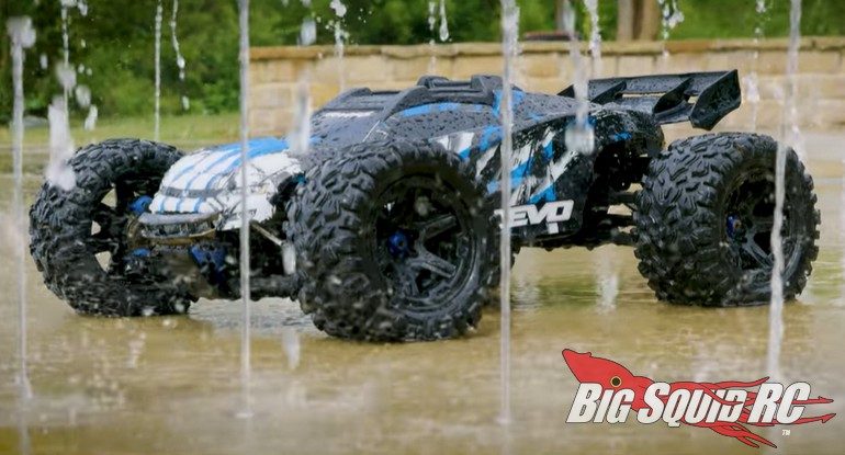 Traxxas E-Revo Action Video