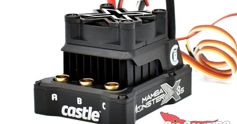 Castle 6th Scale Mamba Monster X 8S Brushless ESC