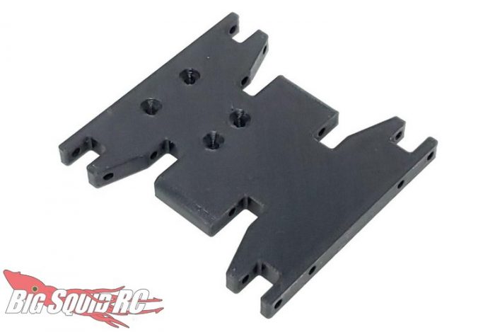 RC Car Metal Skid Plate Sides - 1/10 Scale Upgrade Parts, Silver (2 Pack With Mesh)