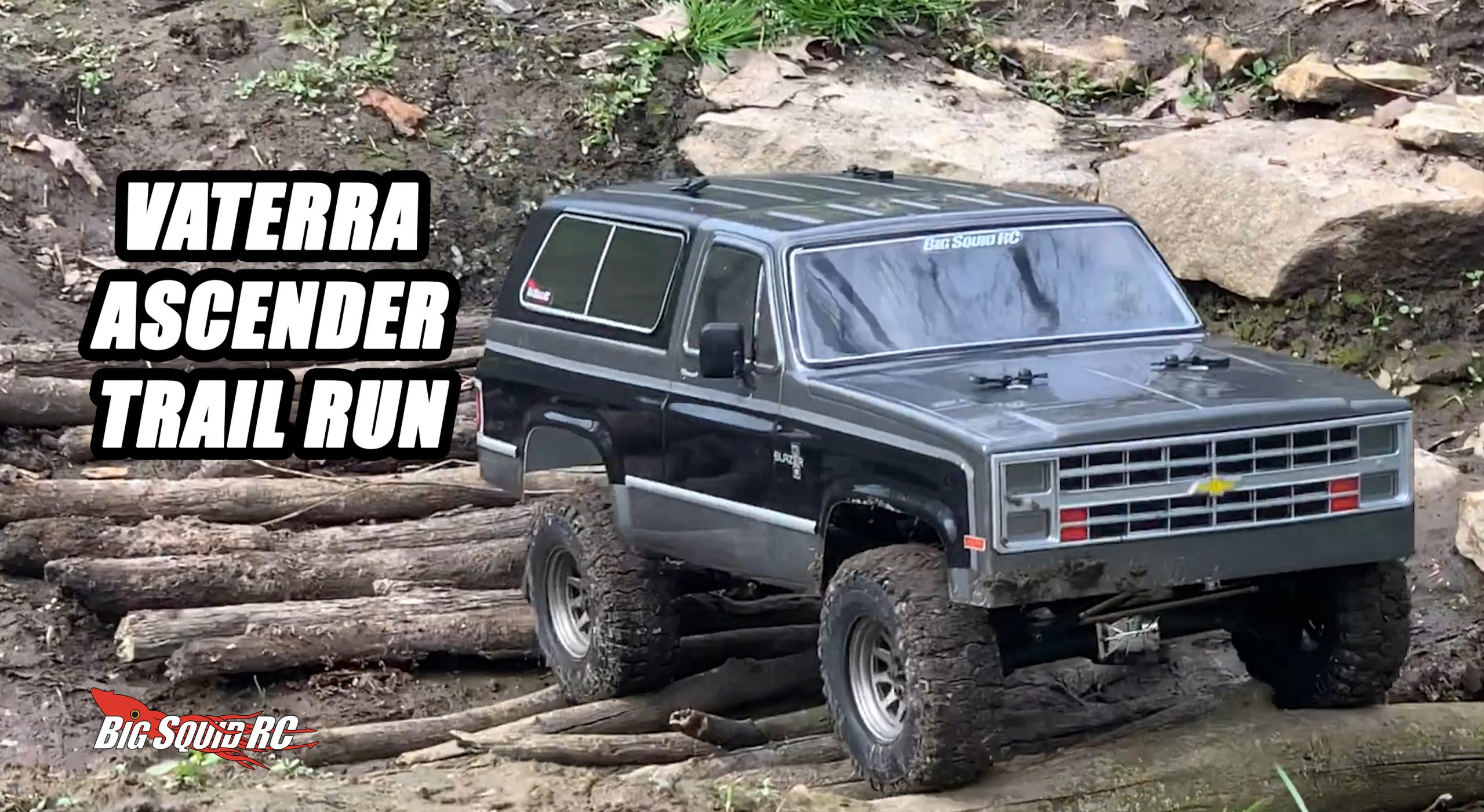 Video Hitting the Trail with the Vaterra Ascender Big Squid RC