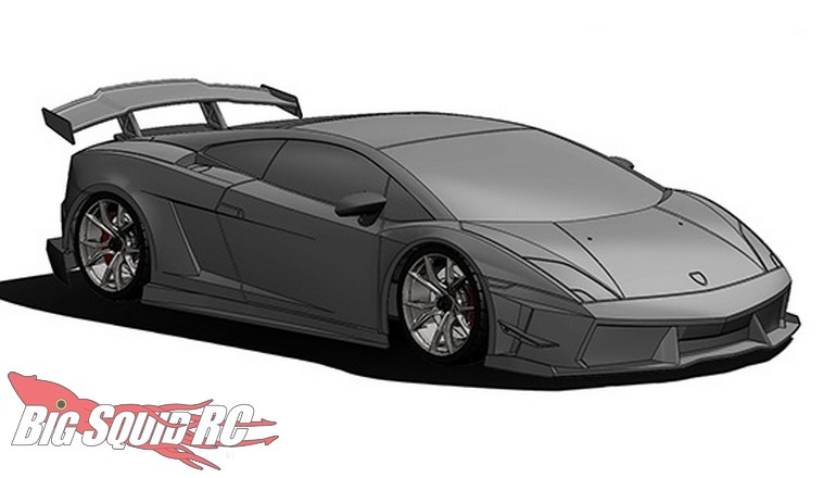rc lamborghini body