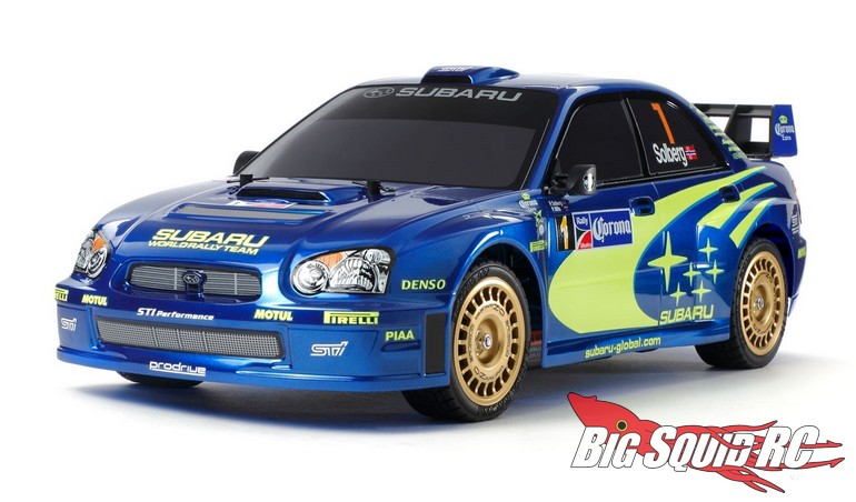 tamiya subaru impreza rc car