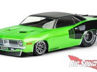 Pro-Line 1972 Plymouth Barracuda Clear Drag Body