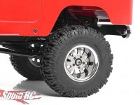 RC4WD 1.9 5 Lug Steel Wheels Silver