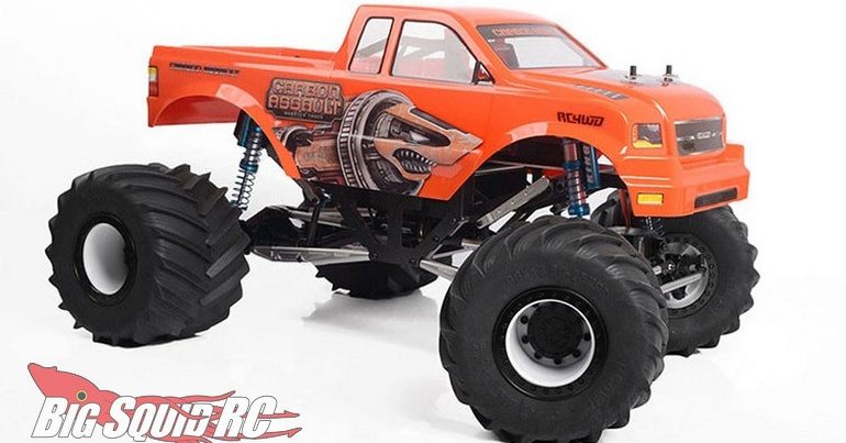 RC4WD Carbon Assault 10th Scale Monster Truck Manticore Body