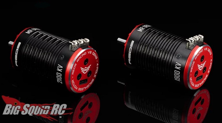 Reds Racing GEN3 V8 8th Scale Brushless Motors