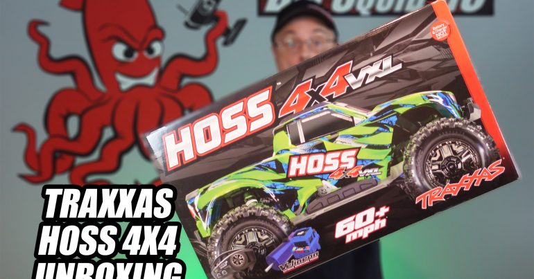 traxxas hoss red
