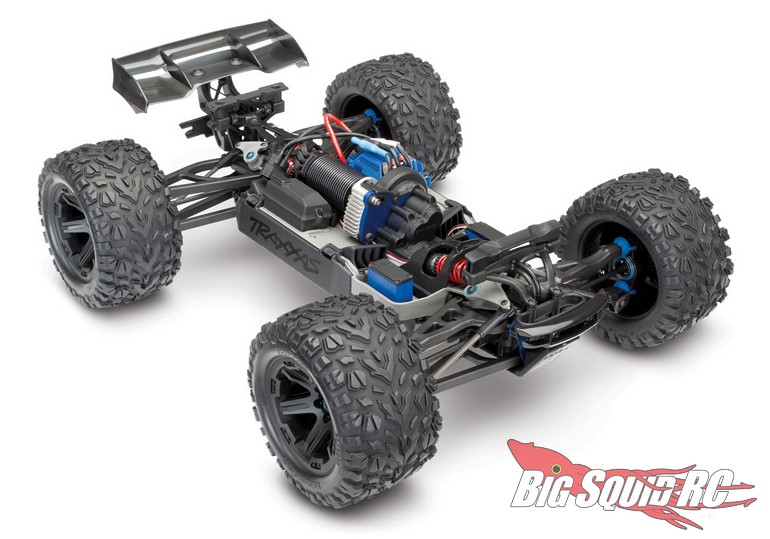 Traxxas E-Revo Blau VXL-6S Brushless 1/8 4WD ARTR TQi - Ohne