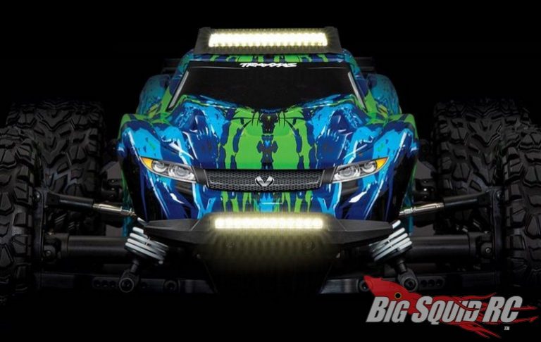 traxxas rustler led