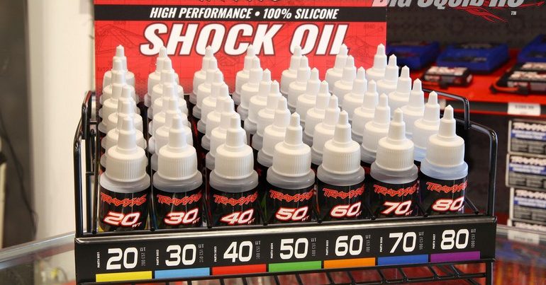 traxxas maxx shock oil