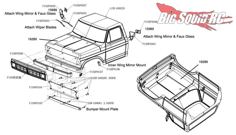 carisma f150 body