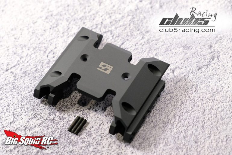 Club 5 Racing SCX10 III Aluminum Center Skid Plate