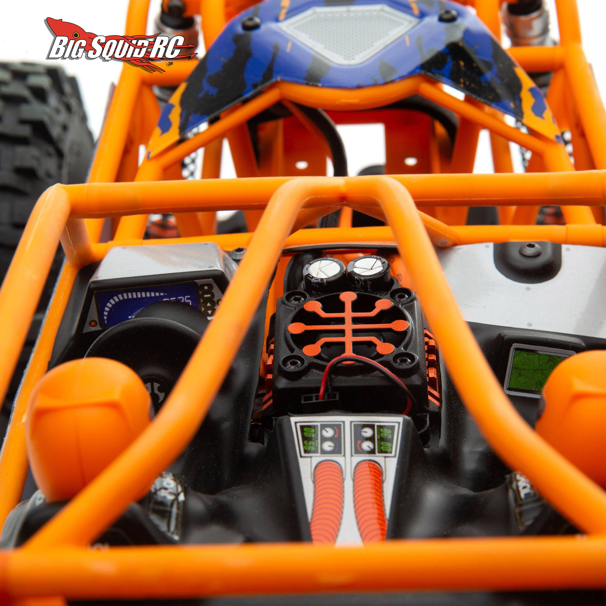 GPM Racing Aluminum Rear Lower Trailing Arms Orange : Axial 1/10 RBX10