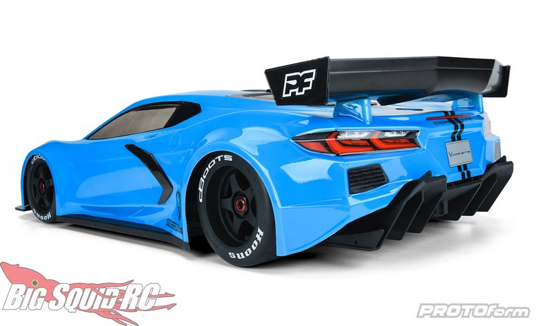 corvette rc drag body