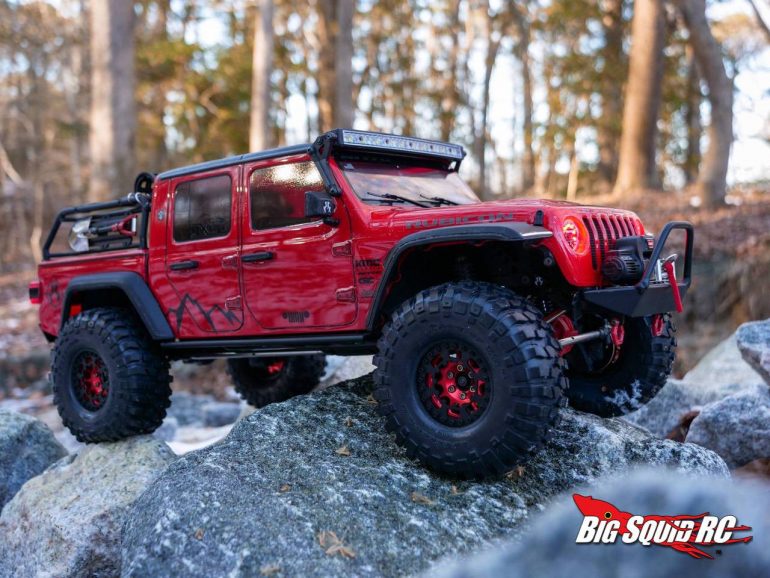 ScalerFab Rock Sliders for the Axial SCX10 III Jeep Gladiator