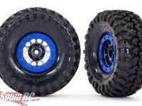 Traxxas Pre-Mounted Method 105 1.9" Wheels with Canyon Trail 4.6x1.9" Tires
