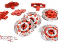 Integy Scale Realistic Alloy Brake Disc Set Traxxas UDR