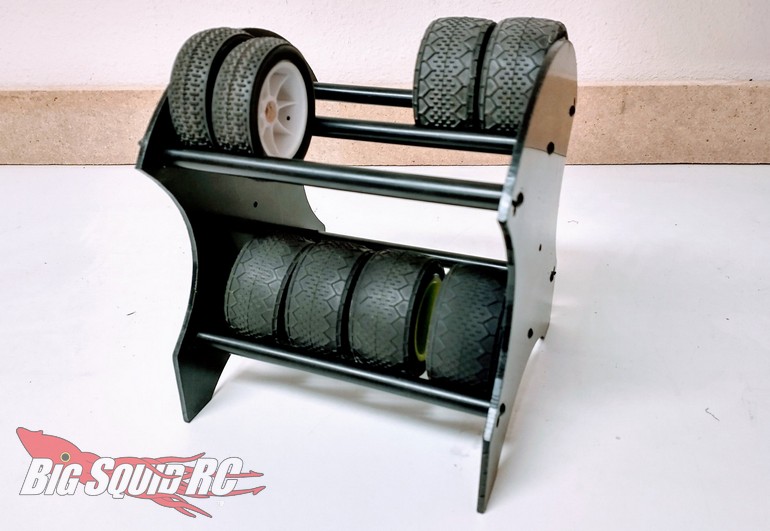T-Bone Racing Mini Tire Rack