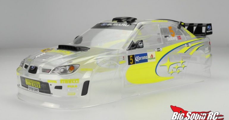 Carisma Re-releases its 2006 Subaru Impreza WRC Clear Bodyset