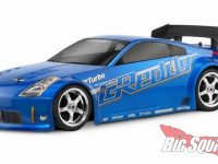 HPI Racing Nissan 350Z Greddy Twin Turbo Clear Body